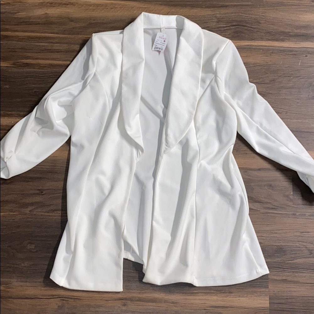 White blazer